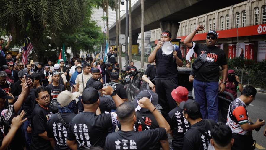 Unjuk rasa besar untuk Anwar Ibrahim