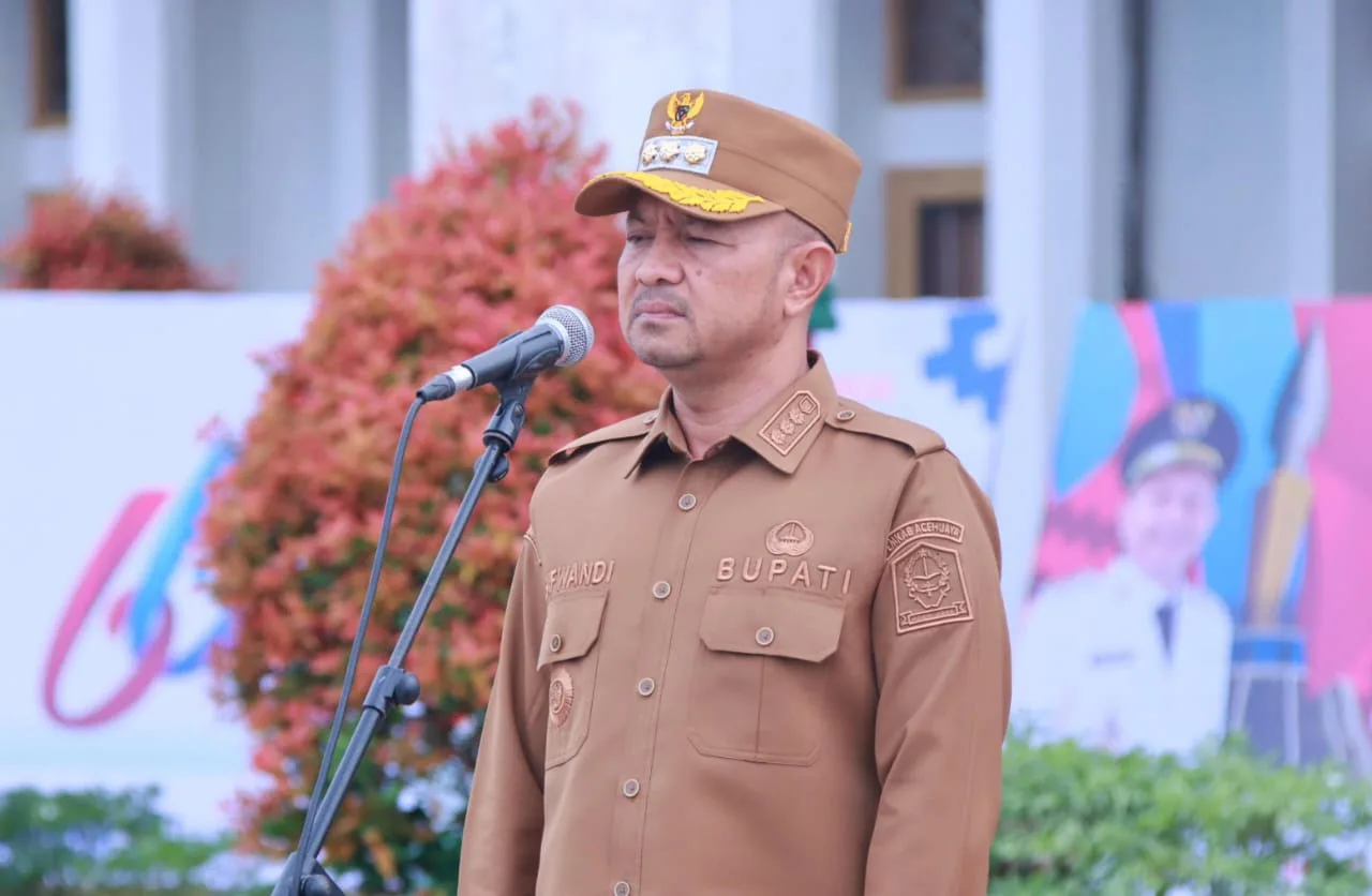 Bupati Aceh Jaya Ajak Masyarakat menggunakan Plat BL