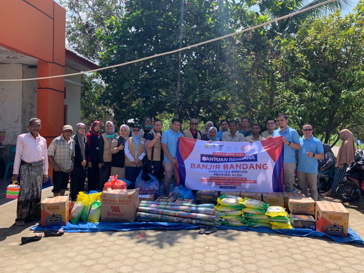 PERKI Aceh memberikan Layanan kesehatan Jantung di Lokasi Bencana