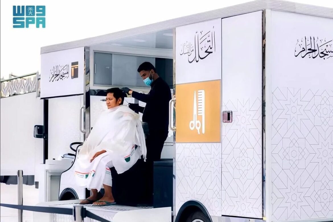 TERBARU,Layanan Tahallul Gratis di Masjidil Haram