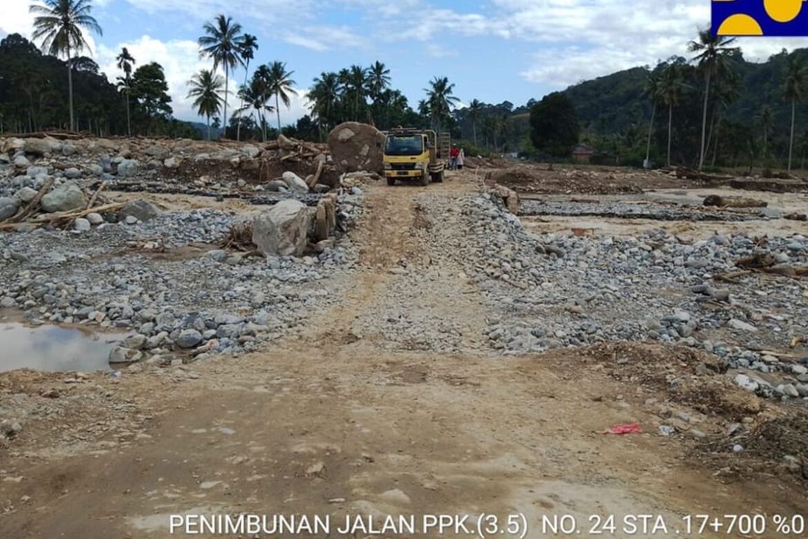 Akses Tiga Jalan Gayo Lues telah Terbuka