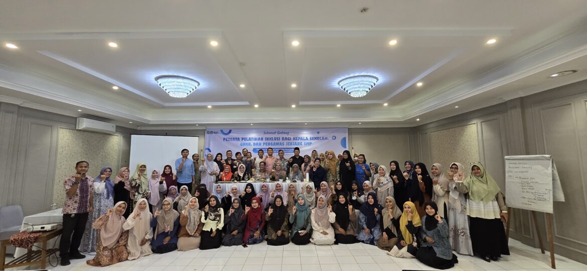 Disdikbud Kota Banda Laksanakan Pelatihan Pendidikan Inklusi