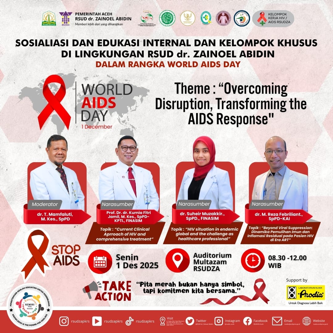 World AIDS Day, Perlu Kepedulian Semua Pihak