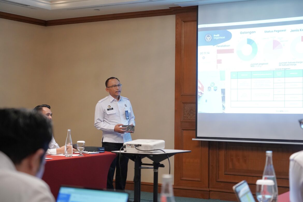 Hadiri Rakor Kemenimipas, Kakanwil Ditjenpas Aceh Paparkan Capaian Kinerja Tahun 2025