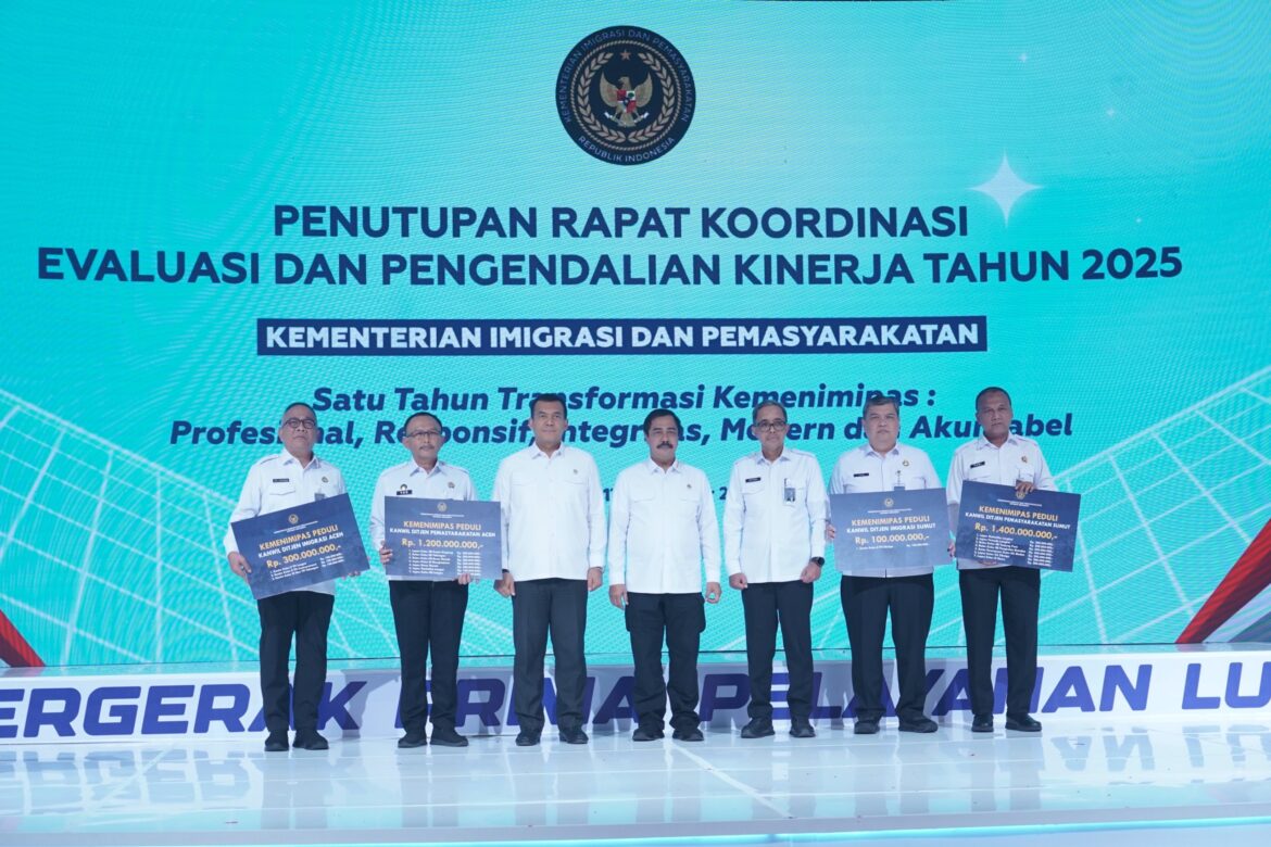 Terima Bantuan Rp1,2 Miliar dari Kemenimipas Peduli, Kanwil Ditjenpas Aceh Fokus Percepat Pemulihan Pascabencana