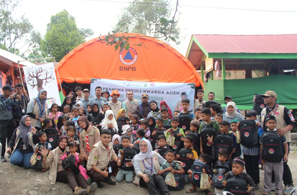 Pramuka Peduli Kwarda Aceh, Bergembira bersama anak anak di Bener Meriah dan Aceh Tengah