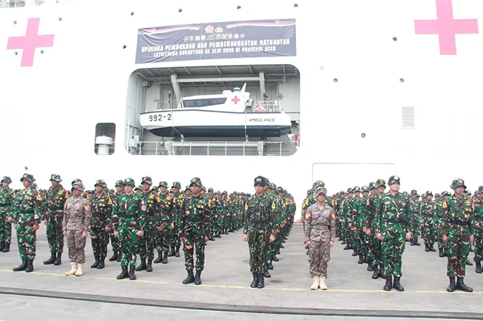 1.980 Satgas Taruna Latihan Wreda Nusantara ke Aceh Tamiang