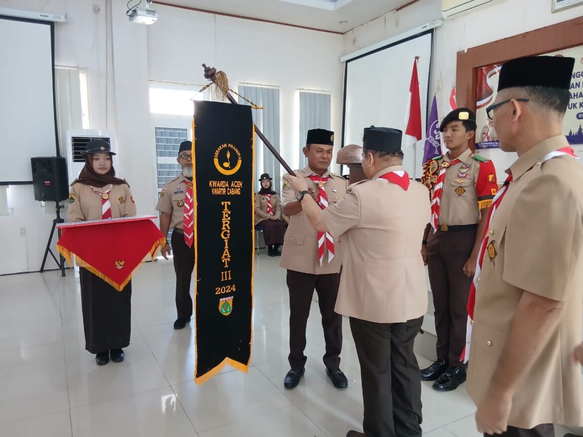 Kwartir Cabang Aceh Barat Daya menjadi Kwartir Cabang Tergiat III Kwarda Aceh 2024.