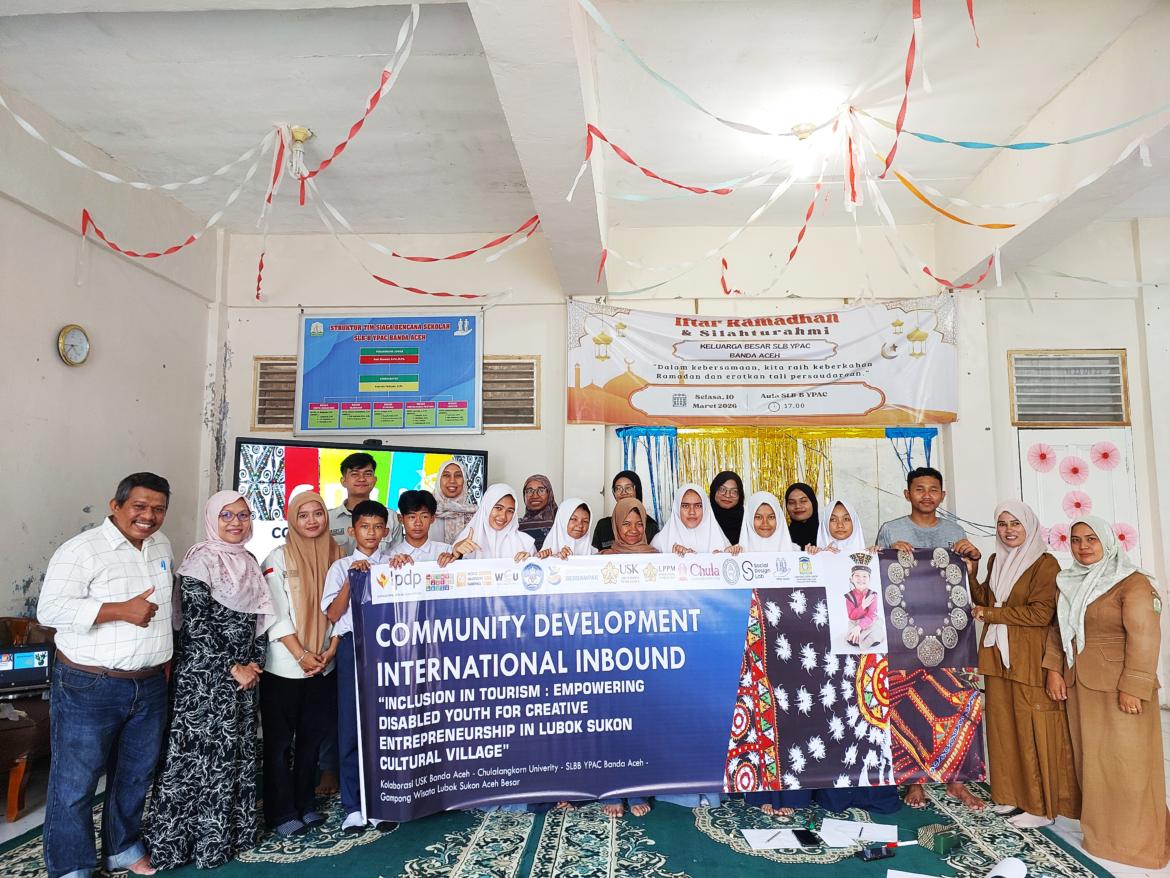Gandeng Pakar Thailand, Tim Inbound USK Berdayakan Karya Siswa SLB B YPAC Gampong Keuramat untuk Pengembangan Souvenir Premium Gampong Wisata Lubok Sukon